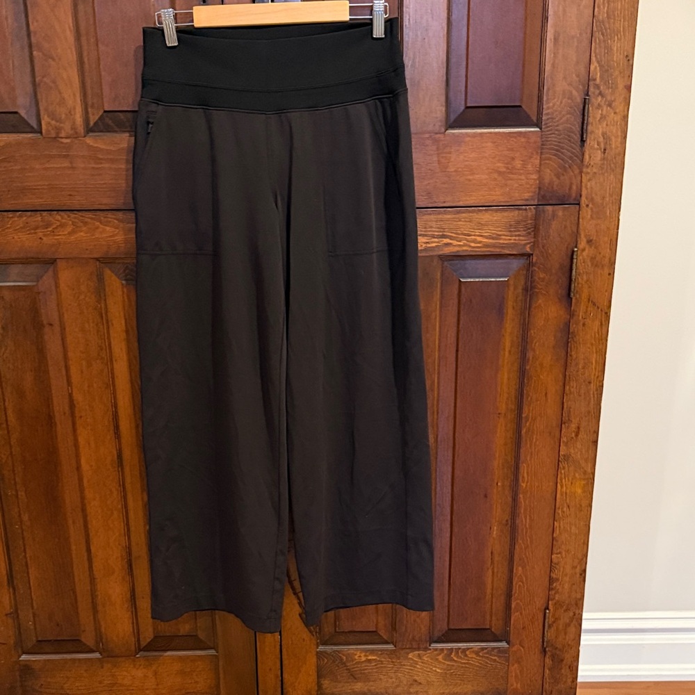 Athleta Black Wide-Leg Women's Pants